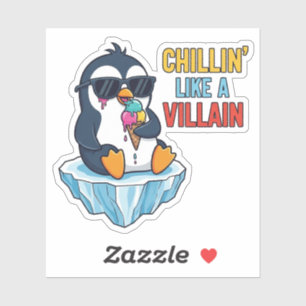 Chillin’ Like a Villain – Cool Penguin Ice Cream