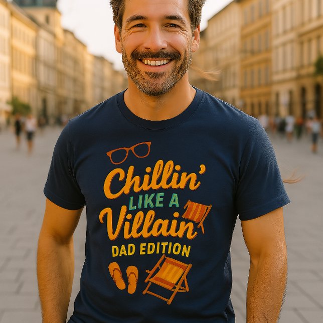 Chillin’ Like a Villain with My Cat – Funny Cat Lo T-Shirt (Creator Uploaded)