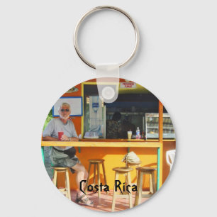 Chillin' Out in Costa Rica Key Ring