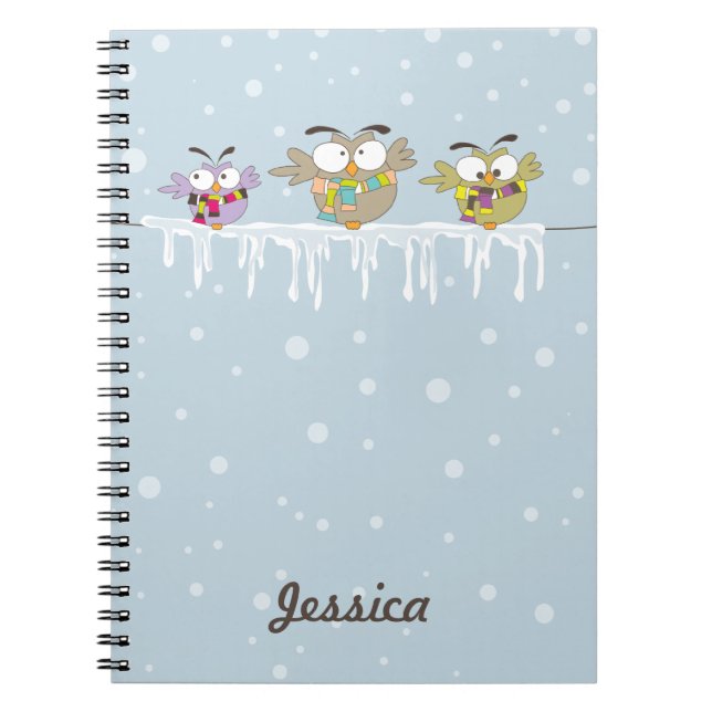 Chillin' Owls Notebook (Front)