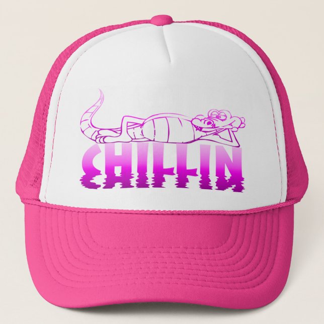 Chillin Pink Hat (Front)