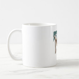 Chillin' Sloth in a Hammock Oversized T-Shirt Coffee Mug