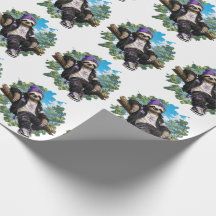 Chillin' Sloth Wrapping Paper