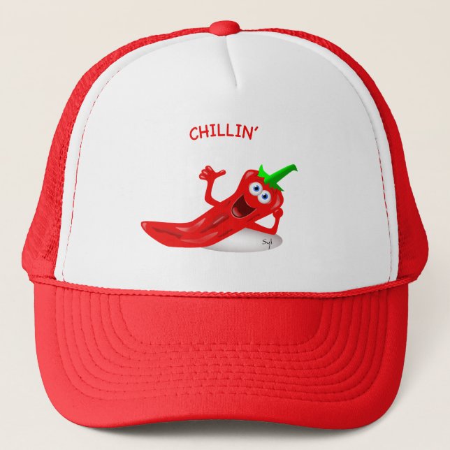 Chillin' Trucker Hat (Front)