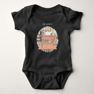 Chillin' with FRIENDS™ Cartoon Baby Bodysuit