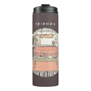 Chillin' with FRIENDS™ Cartoon Thermal Tumbler