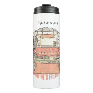 Chillin' with FRIENDS™ Cartoon Thermal Tumbler