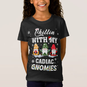 Chillin With My Cadiac Nurse Gnomies Three Gnomes T-Shirt