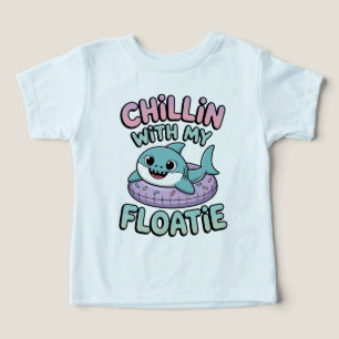 Chillin’ with My Floatie Shark Baby