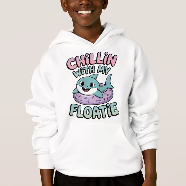 Chillin’ with My Floatie | Shark Baby Kids (Front)
