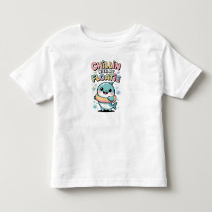 Chillin’ with My Floatie Shark Baby Toddler T-Shirt