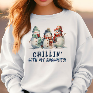 Chillin' With My Snowmies T-Shirt