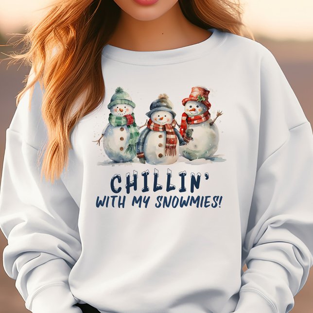 Chillin' With My Snowmies T-Shirt (Creator Uploaded)