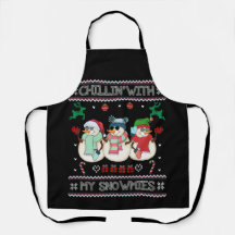 Chillin' With My Snowmies Ugly Christmas Sweater