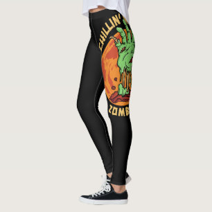 Chillin With My Zombies Leggings