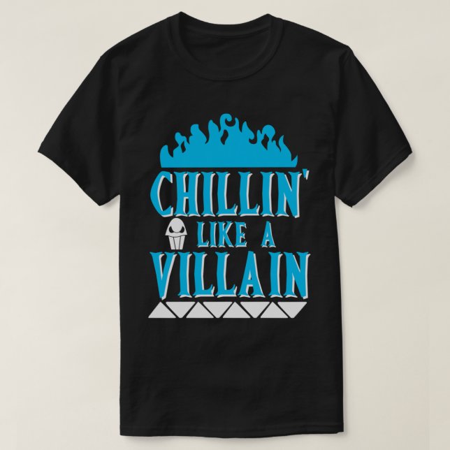Chillin&x27; Like A Villain - Hades Classic T-Shir T-Shirt (Design Front)