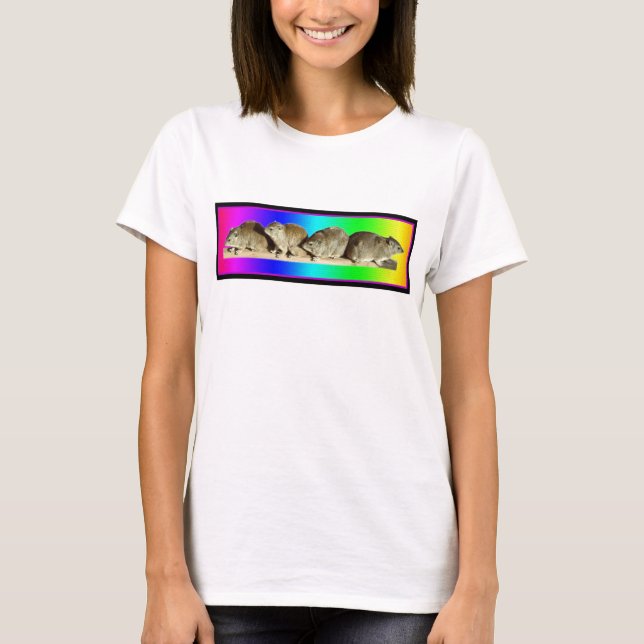 Chilling African Hyrax T-Shirt (Front)