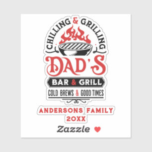 Chilling and grilling dad's bar and grill design 2