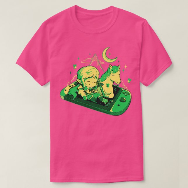 Chilling Hero Cute Lazy Geek Gift T-Shirt (Design Front)