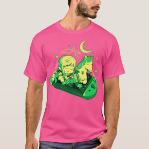 Chilling Hero Cute Lazy Geek Gift T-Shirt