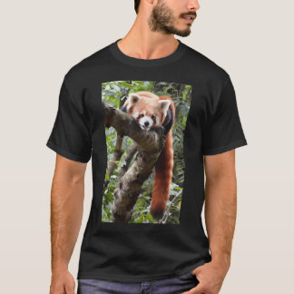Chilling Red Panda Style T-Shirt