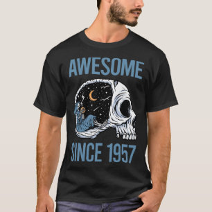 Chilling Skeleton - Awesome Since 1957 T-Shirt