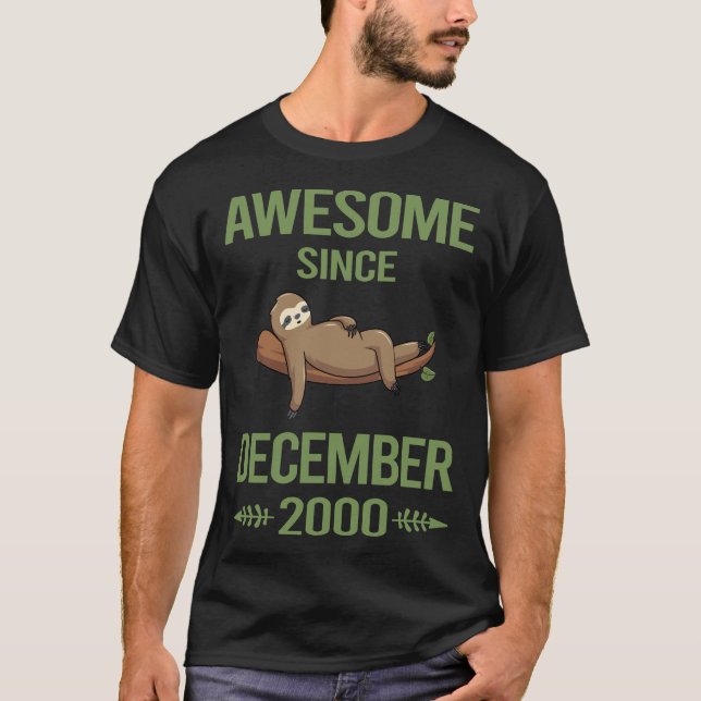 Chilling Sloth - December 2000 T-Shirt (Front)