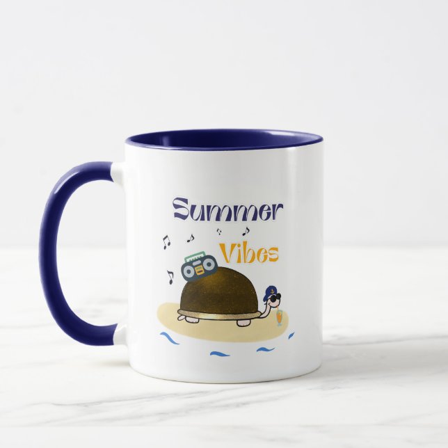 Chilling turtle mug (Left)