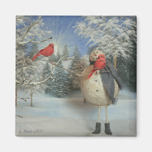 Chilling With Friends Magnet