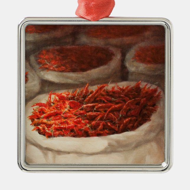 Chillis 2010 metal tree decoration (Front)