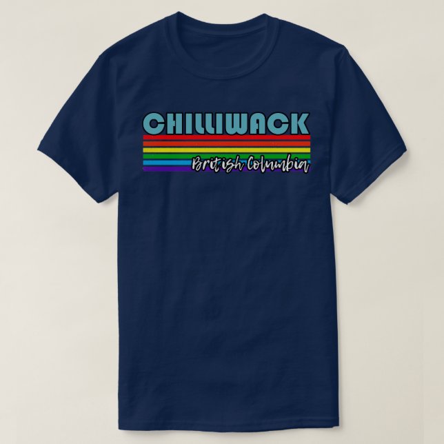 Chilliwack British Columbia Pride  Chilliwack LGBT T-Shirt (Design Front)