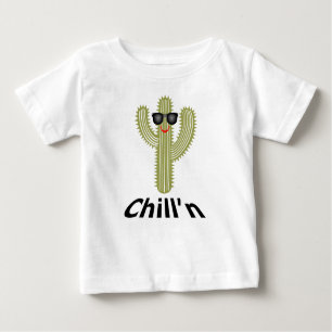 Chill'n Cactus Design - Baby Fine Jersey T-Shirt