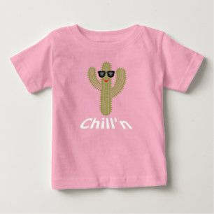 Chill'n Cactus Design - Baby Fine Jersey T-Shirt