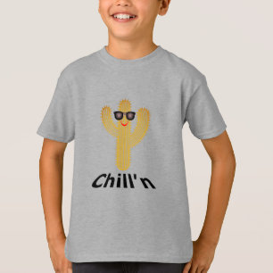 Chill'n Cactus Design - Kids' Basic T-Shirt