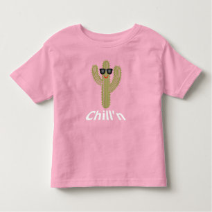 Chill'n Cactus Design - Toddler Fine Jersey T-Shir Toddler T-Shirt