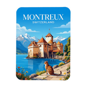 Chillon Castle Switzerland Magnet