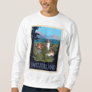 Chillon Castle   Switzerland Sweatshirt