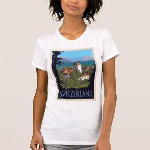 Chillon Castle Switzerland T-Shirt