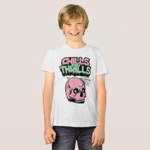 Chills and Thrills" Bella+Canvas Youth Tri-Blend T Shirt
