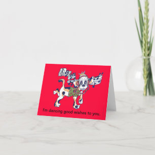 Chilly Dog The Dancing Beagle Card