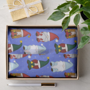 Chilly Gnomies (Large) Tissue Paper