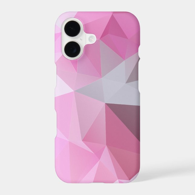Chilly Pink Pyramid Abstract Pattern (Back)