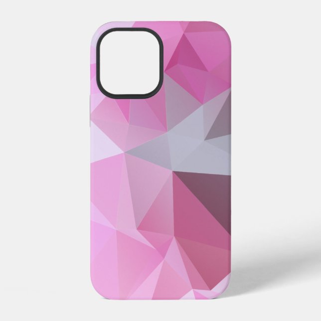 Chilly Pink Pyramid Abstract Pattern Case-Mate iPh iPhone Case (Back)