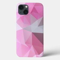 Chilly Pink Pyramid Abstract Pattern