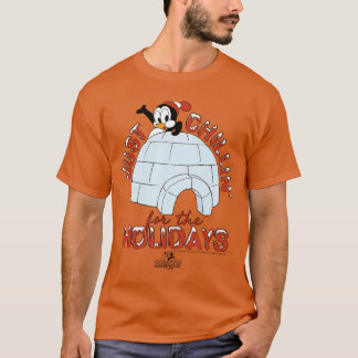Chilly Willy Unise Blue Short Sleeve Size Small Ca T-Shirt