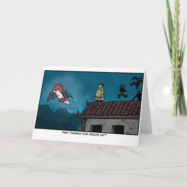 Chim Chum Belated/Sorry/Thank You Card (Front)