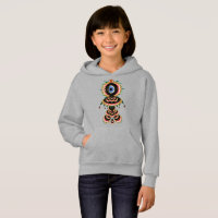 Chimera - Fish Bird Kids Pullover Hoodie