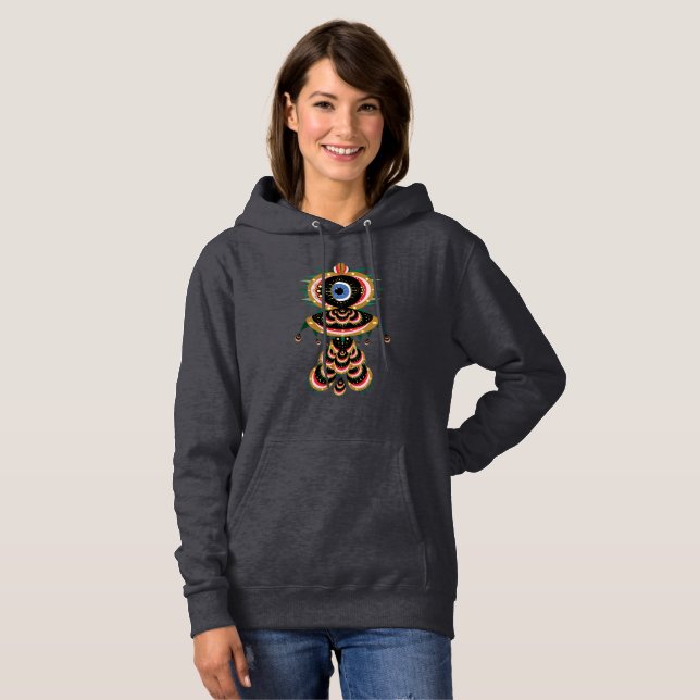 Chimera - Fish Bird Pullover Hoodie (Front Full)