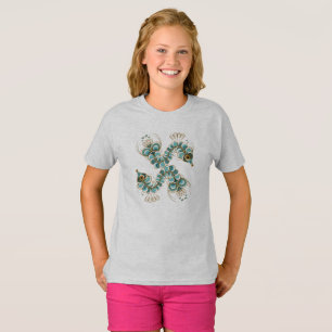Chimera - Peacock Seahorse Kids T-Shirt
