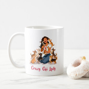 Chimigos - Crazy Chi Lady - Chihuahua Coffee Mug